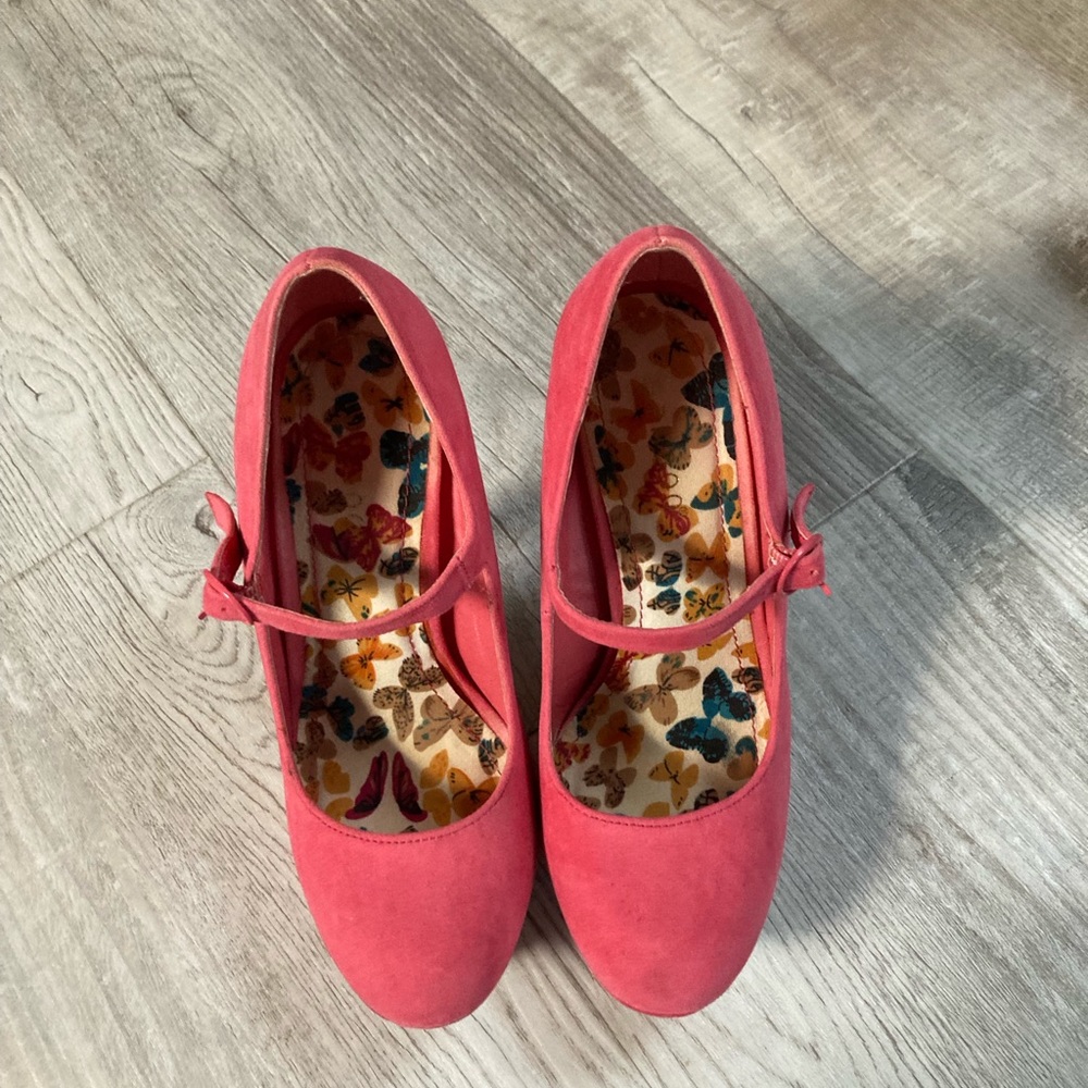 Pink BAMBOO heels